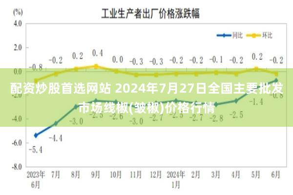 配资炒股首选网站 2024年7月27日全国主要批发市场线椒(皱椒)价格行情