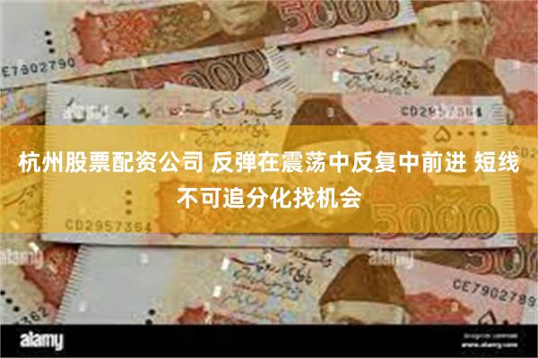 杭州股票配资公司 反弹在震荡中反复中前进 短线不可追分化找机会